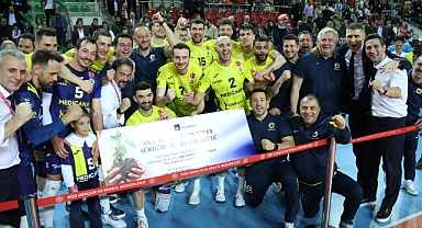 Fenerbahçe Medicana şampiyonluk fotoğrafları