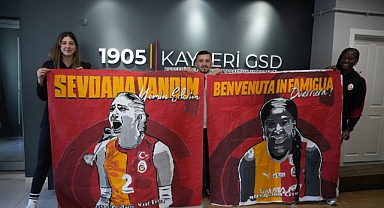 Galatasaray'a muhteşem karşılama