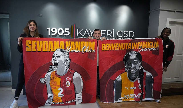 Galatasaray'a muhteşem karşılama