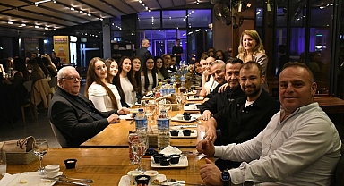 Nilüfer Belediyespor'da yönetim ve sporcular bir araya geldi 