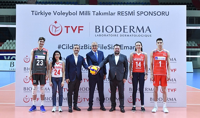Bioderma, 2 yıl daha Voleybol Milli Takımlar resmi sponsoru