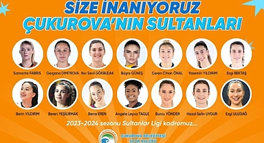 Çukurova Belediyesi’nin 2023-2024 sezonu kadrosunu duyurdu