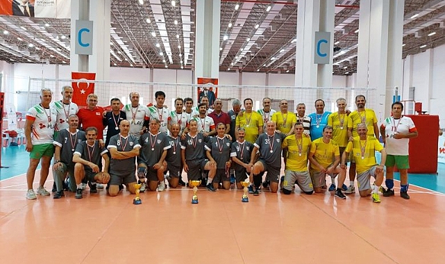 TVF Veteranlar Şampiyonası’nda şampiyonlar belli oldu