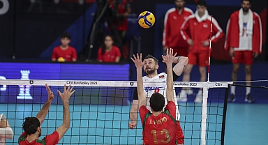 A Milli Erkek Voleybol Takımı, Portekiz'e mağlup oldu