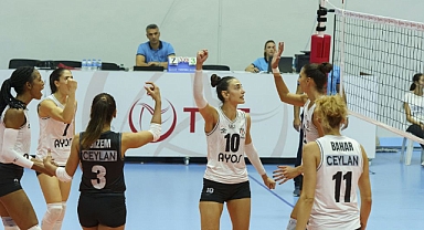 Beşiktaş Ayos 5 set sonunda galip