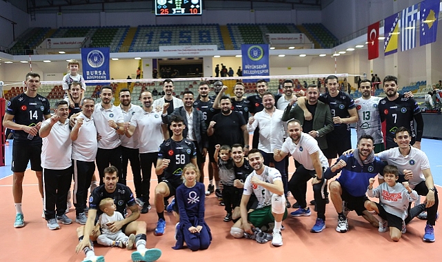 Bursa Büyükşehir Belediyespor Voleybol Balkan Kupası'nda finalde
