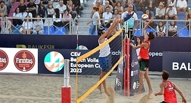 CEV Plaj Voleybolu Avrupa Kupası’nda 2. gün sona erdi