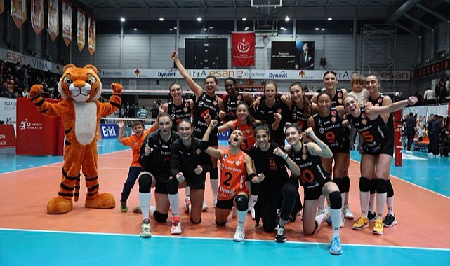 Derbinin galibi Eczacıbaşı Dynavit