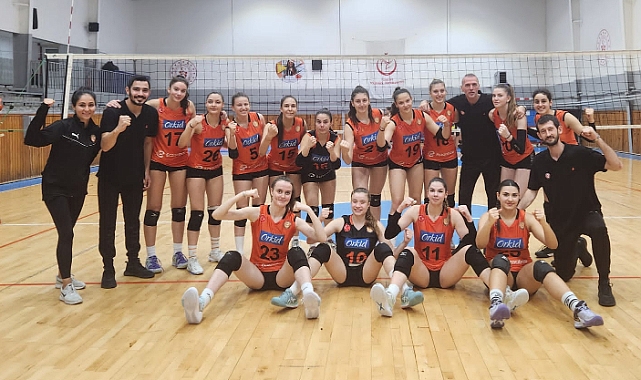 Eczacıbaşı 2. Lig voleybol takımı 3’te 3 yaptı