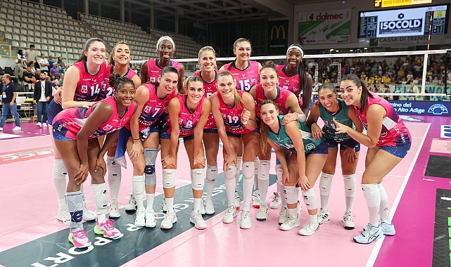 İtalya Ligi'nde dev maçın galibi Allianz Vero Volley Milano