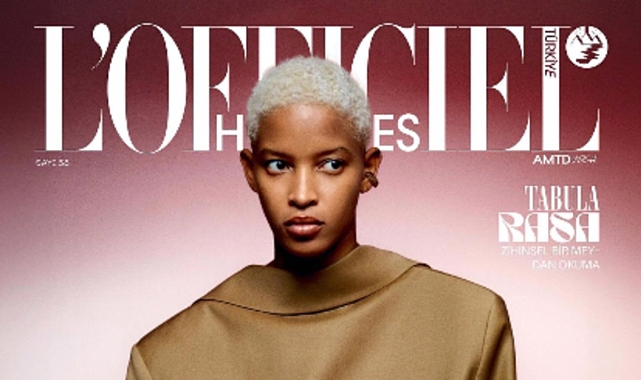 Melissa Vargas L'Officiel Hommes dergisinin sonbahar sayısının kapak yüzü