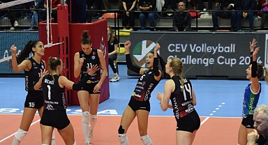 Nilüfer Belediyesi, Kastela'yı 3-0 mağlup etti