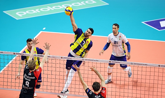 Fenerbahçe Erkek Voleybol Takımı, CEV Kupası’nda Play-Off turuna yükseldi