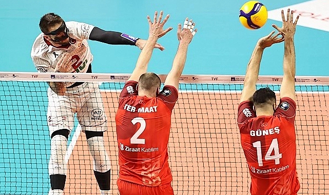 Müthiş maçın galibi Ziraat Bankkart