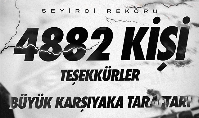 İzmir derbisinde seyirci rekoru