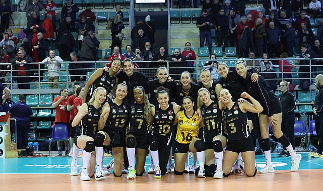 VakıfBank, Volley Mulhouse Alsace'ye deplasmanda da set vermedi