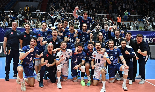 Arkas Spor yarı finale yükseldi