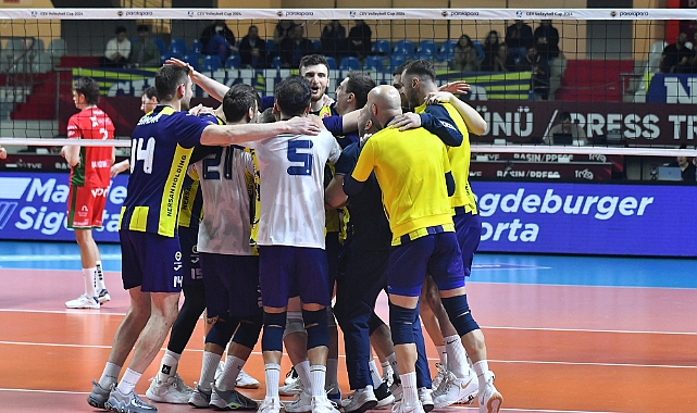 Fenerbahçe Parolapara CEV Kupası’nda yarı finalde