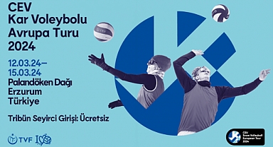 2024 CEV Kar Voleybolu Avrupa Turu’nun heyecanı Palandöken’de başlıyor