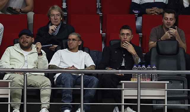 Galatasaray Daikin-Kuzeyboru maçında özel konuklar