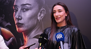 Milli voleybolcu Hande Baladın için çekilen