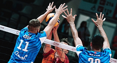 Galatasaray, Halkbank'ı 3-0 yendi