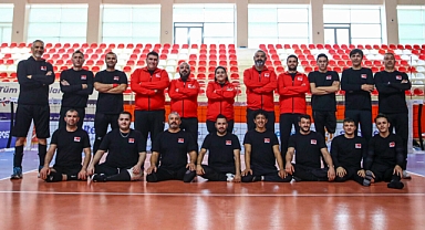 Oturarak Voleybol Erkek Milli Takımı, Avrupa Şampiyonası hazırlıklarını Burdur’da sürdürüyor