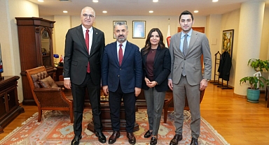 TVF Başkanı Üstündağ, RTÜK Başkanı Ebubekir Şahin’i ziyaret etti