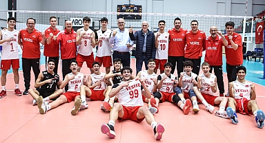 U16 Erkek Milli Takımımız Yunanistan'ı 3-1 mağlup etti