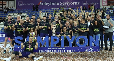 Axa Sigorta Kupa Voley şampiyonu Fenerbahçe Medicana