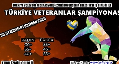 Türkiye Veteranlar Şampiyonası duyurusu