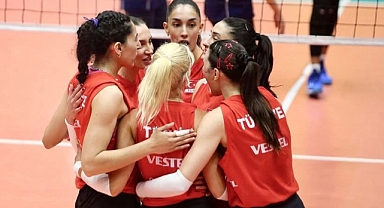 A2 Kadın Voleybol Milli Takımımız hazırlık maçını kazandı