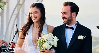 Buse Ünal ve Ömür Pehlivan çiftinin mutlu günü