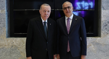 Cumhurbaşkanı Erdoğan, Akif Üstündağ'ı kabul etti