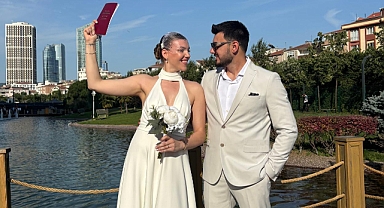 Emre Nur ve Yaren Hatipoğlu çiftinin mutlu günü