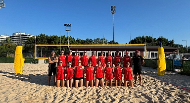 Plaj Voleybolu Hazırlık ve Genel Yetenek Seçme Kampı Antalya'da başladı