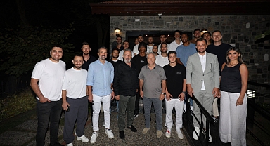 Bursa Büyükşehir Belediyespor yemekte buluştu