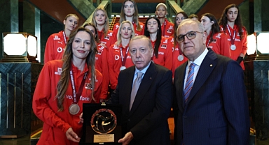 Cumhurbaşkanı Recep Tayyip Erdoğan, Filenin Sultanları'nı kabul etti