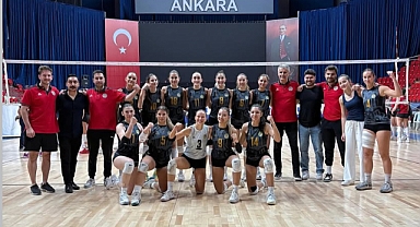 Dört set sonunda kazanan Etimesgut Belediye Gelişim Spor Kulübü oldu