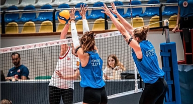 Göztepe ve Aydın BBSK hazırlık maçında karşılaştı