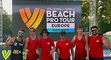 Temsilcilerimiz, Beach Pro Tour Futures Budapeşte Etabı'nda ana tabloya yükseldi