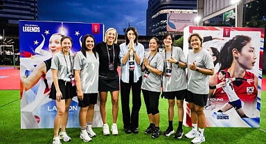 Voleybolun efsaneleri Tayland'da