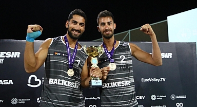Yusuf Özdemir ve Batuhan Kuru, 2025 Beach Pro Tour Balıkesir Etabı Şampiyonu!