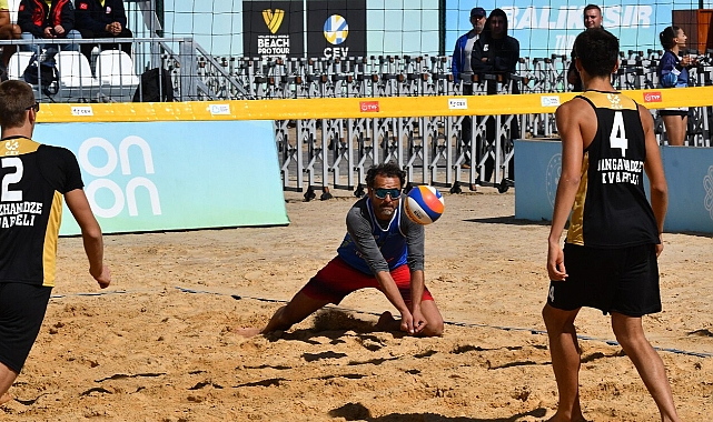 CEV Plaj Voleybolu Avrupa Kupası Ön Elemeleri Ayvalık'ta başladı