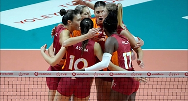 Galatasaray Daikin set vermeden başladı