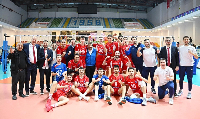İstanbul BBSK, Halkbank'a set vermedi