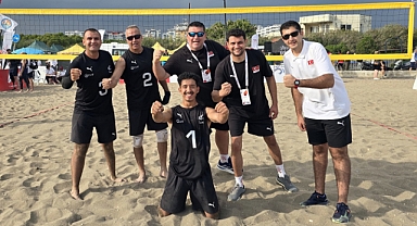 Para Plaj Voleybolu Milli Takımlarımızdan bir galibiyet, bir mağlubiyet