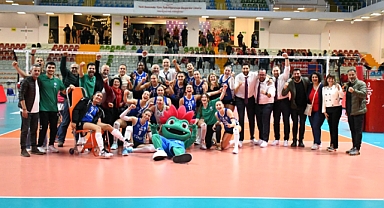 Tie-breake giden maçta kazanan Nilüfer Belediyespor Eker