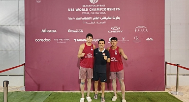 U18 Erkek Plaj Voleybolu Milli Takımımız Dünya Şampiyonasında yarı finalde
