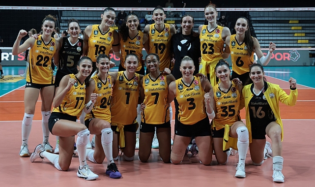 VakıfBank Beşiktaş'ı 3-0 mağlup etti